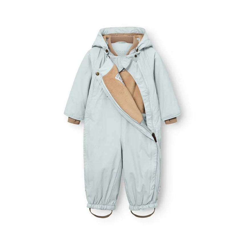 Mini A Ture - Wisti fleece lined snowsuit - Baby blue - Princess and the Pea Boutique