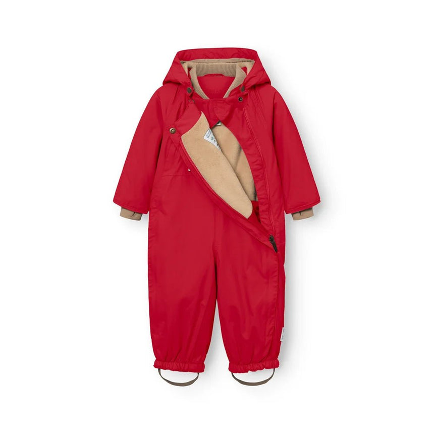 Mini A Ture - Wisti fleece lined snowsuit - Chili pepper - Princess and the Pea Boutique