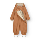 Mini A Ture - Wisti fleece lined snowsuit - Pecan brown - Princess and the Pea Boutique