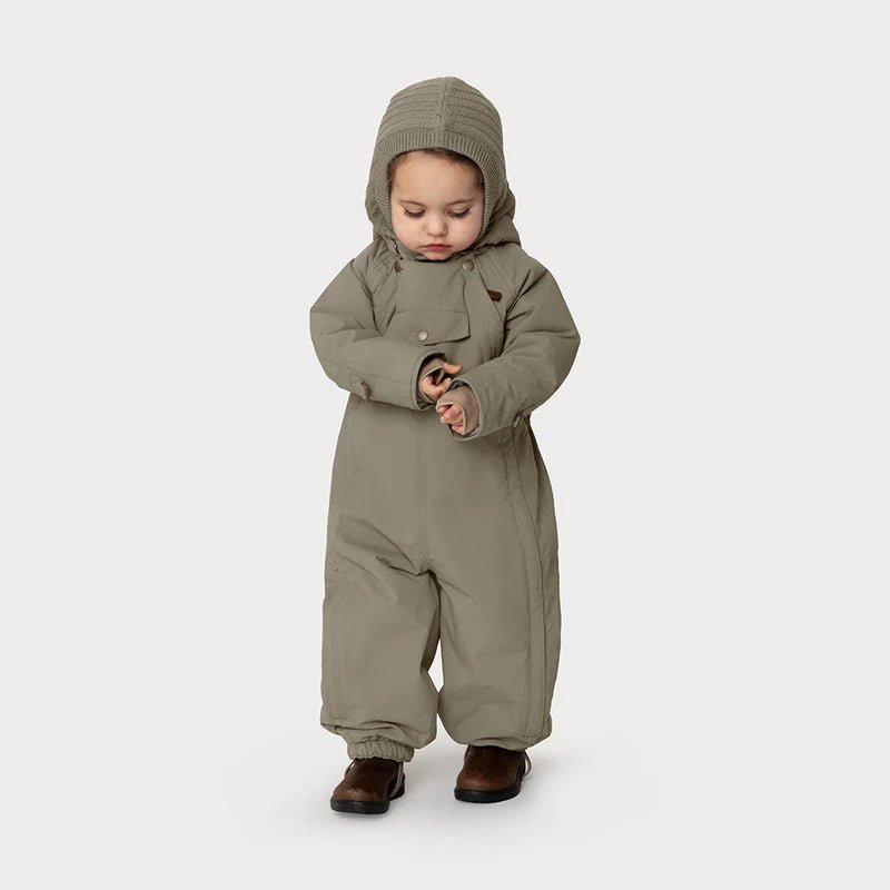 Mini A Ture - Wisti fleece lined snowsuit - Vert - Princess and the Pea Boutique