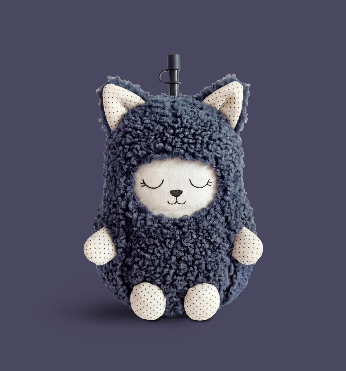 Asobu Mittens the Kitten Fuzzie plush