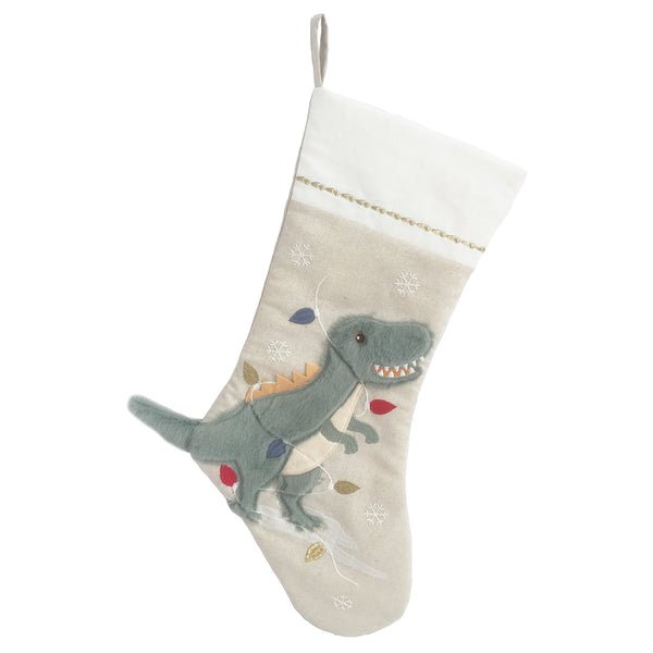 MON AMI - Festive Dino Stocking - Princess and the Pea Boutique