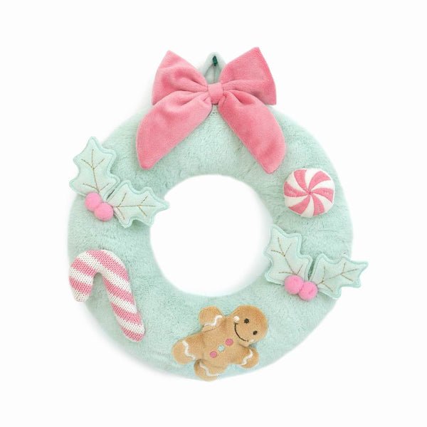 MON AMI - Festive Wreath - Mint - Princess and the Pea Boutique