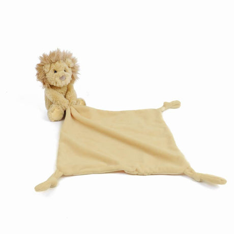 MON AMI - Goldie Lion Knotted Security Blankie - Princess and the Pea Boutique