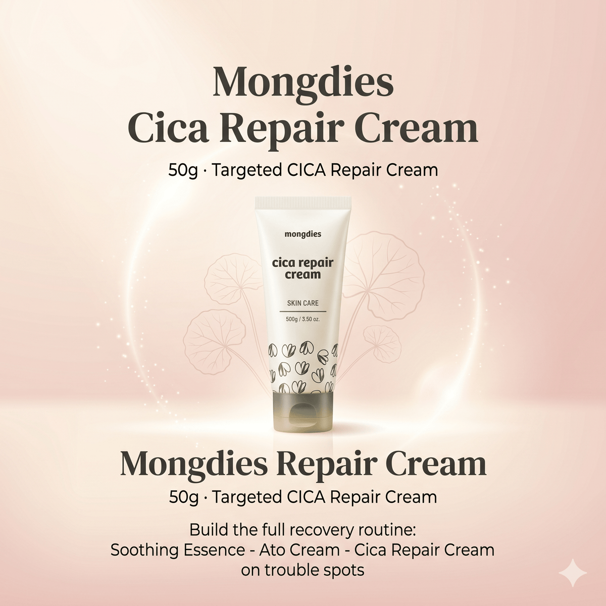 Mongdies Baby Cica Cream 50g - Princess and the Pea Boutique