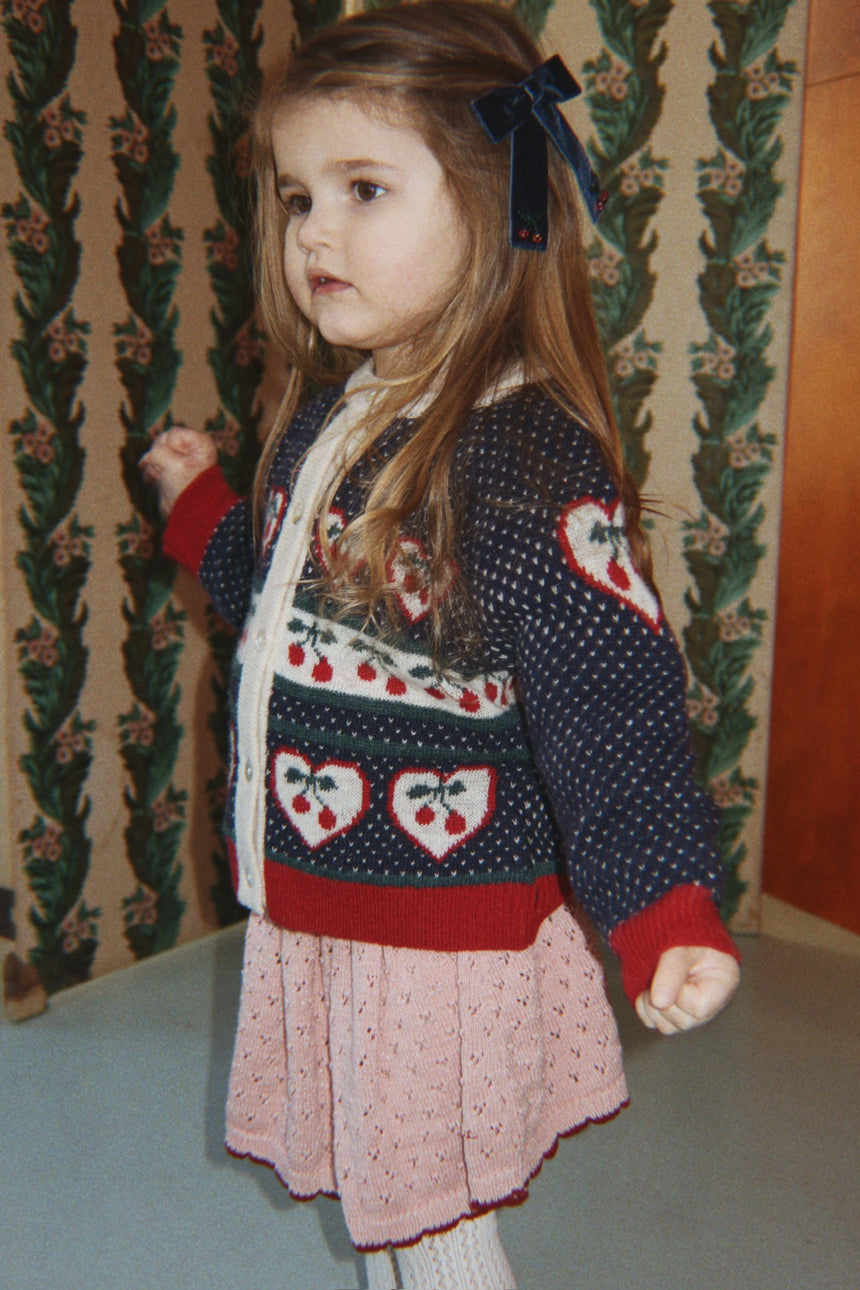 Konges Slojd Belou Cardigan - Cherry