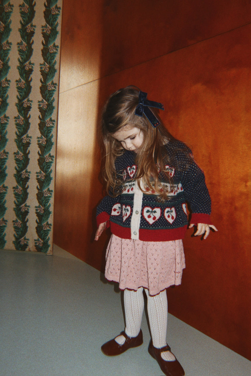 Konges Slojd Belou Cardigan - Cherry