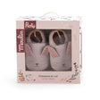 Moulin Roty Apres la Pluie - Rabbit Leather Slippers - Princess and the Pea Boutique