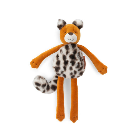 Moulin Roty La Foret Mawa Rattles - Leopard - Princess and the Pea Boutique
