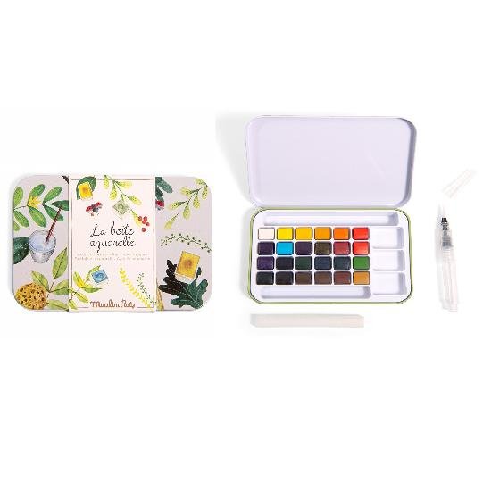 Moulin Roty Le Botaniste - Watercolour Set - Princess and the Pea Boutique