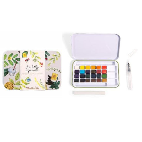 Moulin Roty Le Botaniste - Watercolour Set - Princess and the Pea Boutique