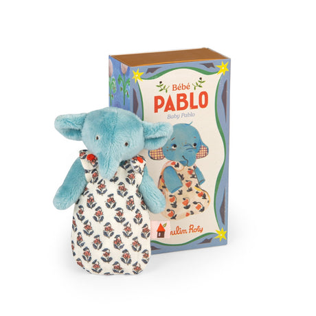 Moulin Roty Les Minouchkas - Baby Pablo the Elephant - Princess and the Pea Boutique