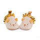 Moulin Roty Lion Leather Slippers - Princess and the Pea Boutique