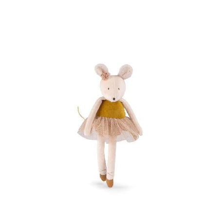 Moulin Roty Petite Ecole De Danse - Golden Mouse Doll - Princess and the Pea Boutique