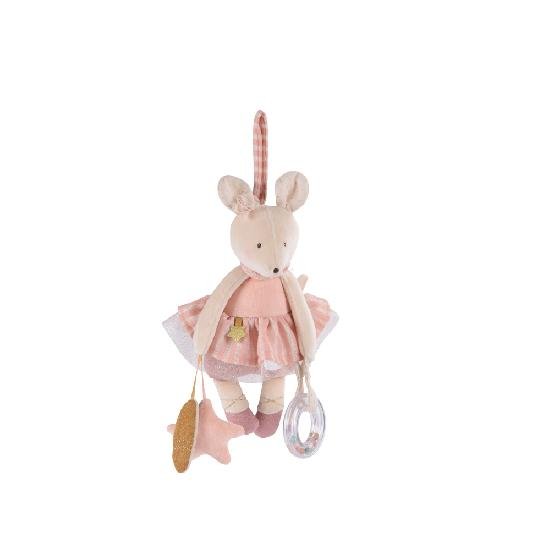 Moulin Roty Petite Ecole De Danse - Hanging Activity Mouse - Princess and the Pea Boutique