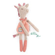 Moulin Roty Sous Mon Baobab - Giraffe Rattle Soft Toy - Princess and the Pea Boutique