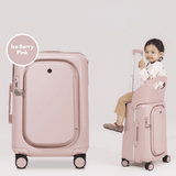 Multicarry 3.0 Ride - On Luggage – Travel Suitcase with Built - In Seat - Princess and the Pea Boutique