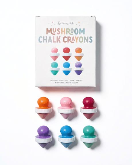 Mushroom Chalk Crayons for Magic Playwall - Princess and the Pea Boutique