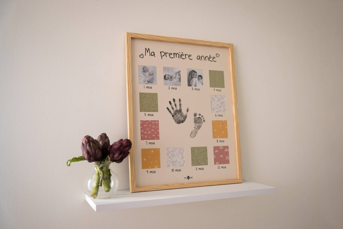 My First Year - Baby Milestone Photo Frame - Princess and the Pea Boutique