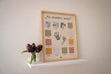 My First Year - Baby Milestone Photo Frame - Princess and the Pea Boutique