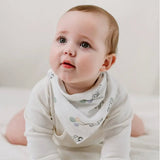 Nest Designs Bamboo Muslin Baby Bandana Bib - Planet Ballonns - Princess and the Pea Boutique