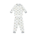 Nest Designs Long Sleeve Two - Piece Pj Set (Organic Cotton) - Safawhee! - Princess and the Pea Boutique