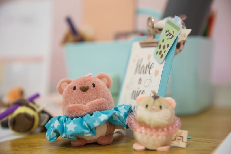 NICI Mymochi Bear Nomo with french fries and bee costume - Princess and the Pea Boutique