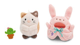 NICI Mymochi Cat Angy with cactus and bunny costume - Princess and the Pea Boutique