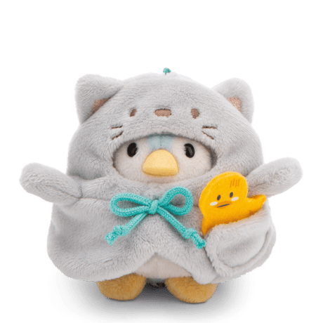 NICI Mymochi Penguin Waddle with duck and cat costume - Princess and the Pea Boutique