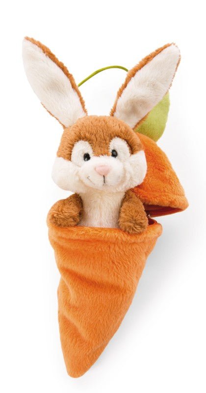 NICI Rabbit in Carrot "Forest Friends Collection" - Princess and the Pea Boutique