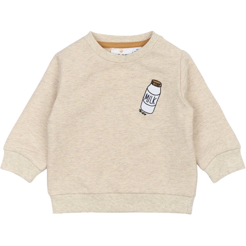 Norman Sweatshirt - Oatmeal Melange - Princess and the Pea Boutique