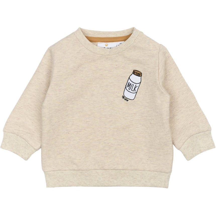 Norman Sweatshirt - Oatmeal Melange - Princess and the Pea Boutique