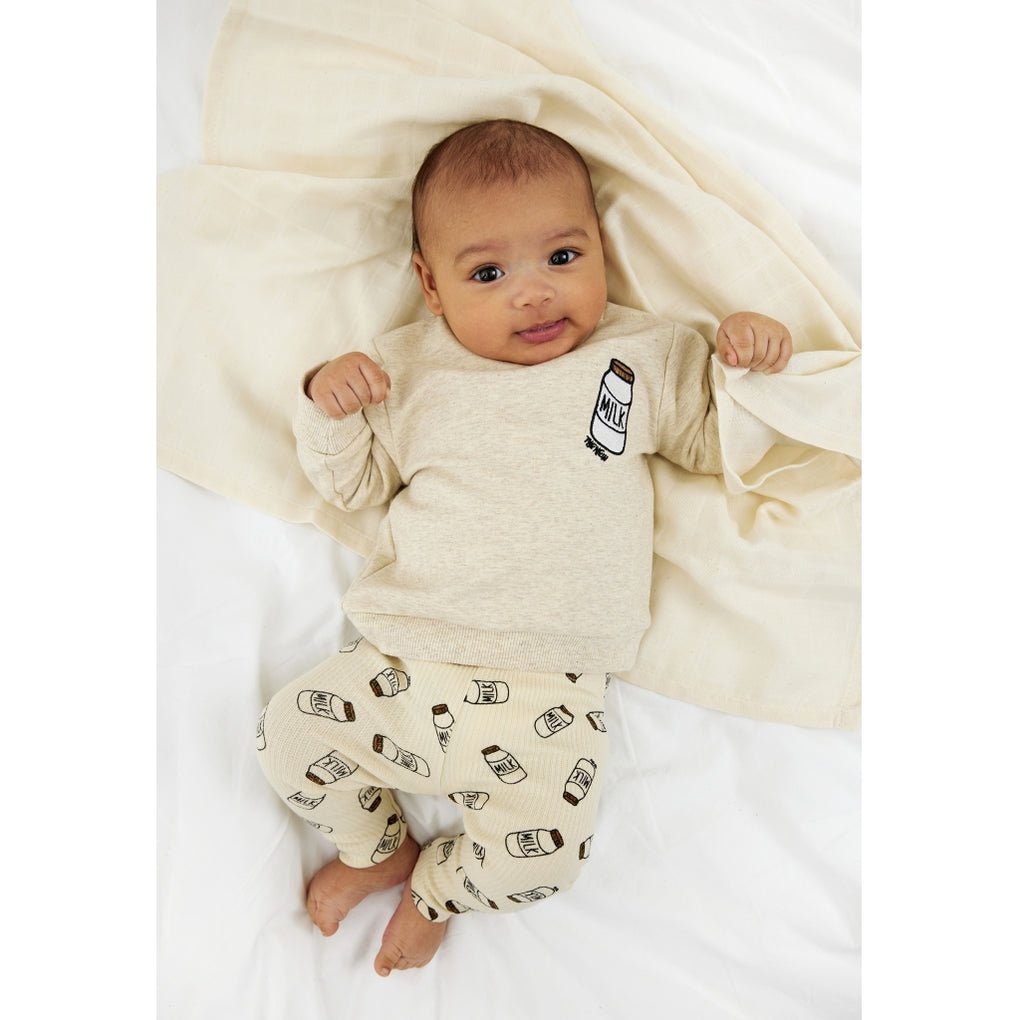 Norman Sweatshirt - Oatmeal Melange - Princess and the Pea Boutique