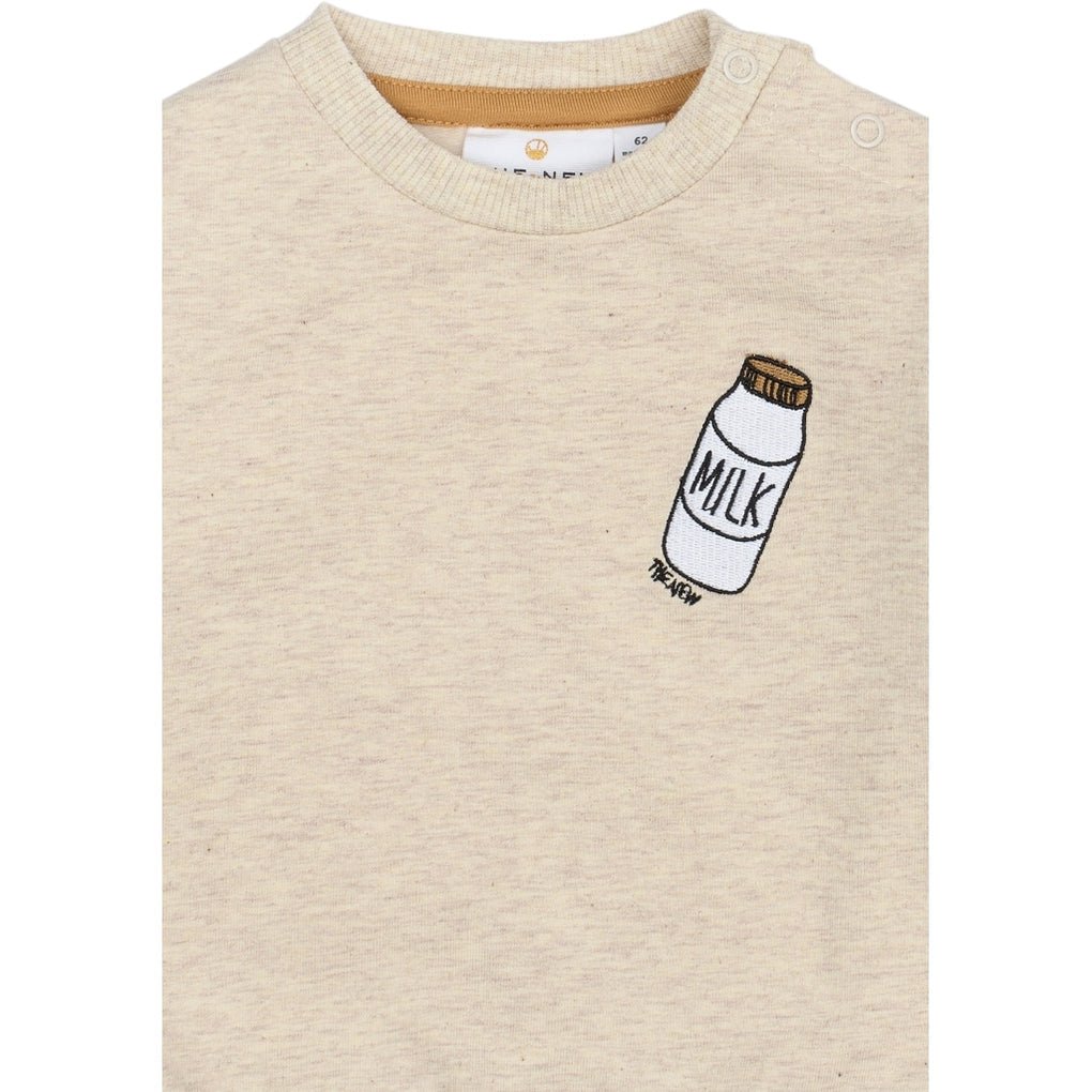 Norman Sweatshirt - Oatmeal Melange - Princess and the Pea Boutique