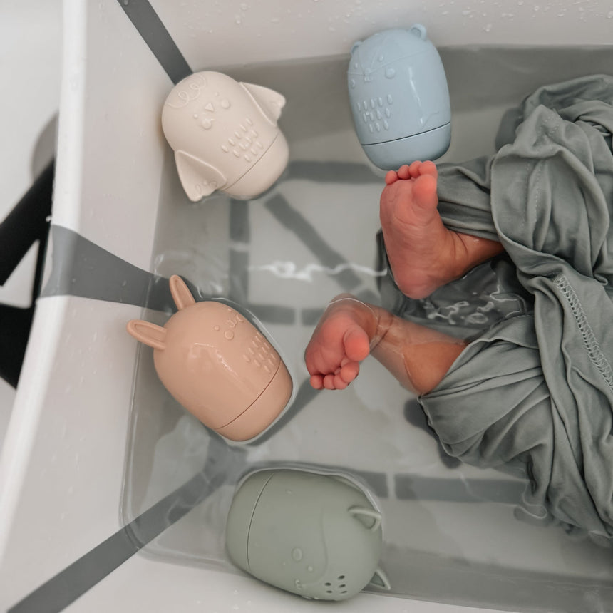 noüka Animal Bath Toys - Woodland - Princess and the Pea Boutique