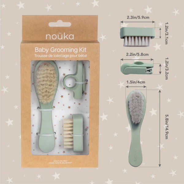 noüka Baby Grooming Kit - Shifting Sand - Princess and the Pea Boutique