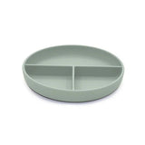 noüka Divided Suction Plate - Leaf - Princess and the Pea Boutique