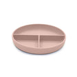 noüka Divided Suction Plate - Soft Blush - Princess and the Pea Boutique