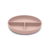 noüka Divided Suction Plate - Soft Blush - Princess and the Pea Boutique