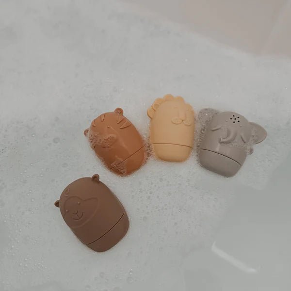 noüka Safari Bath Toys - Soft Safari - Princess and the Pea Boutique