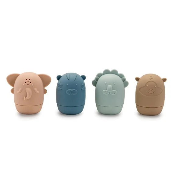 noüka Safari Bath Toys - Soft Safari - Princess and the Pea Boutique