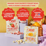 OHME! Blueberry Yogurt Crunch Snack Size 16g - Princess and the Pea Boutique
