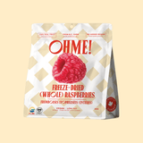 OHME! Freeze-Dried Raspberries (Whole) 38g - Princess and the Pea Boutique