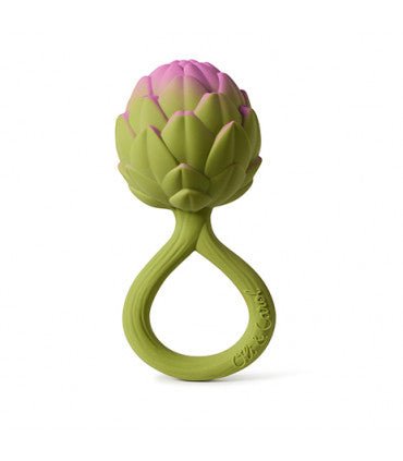 Oli & Carol Artichoke Rattle Toy - Princess and the Pea Boutique