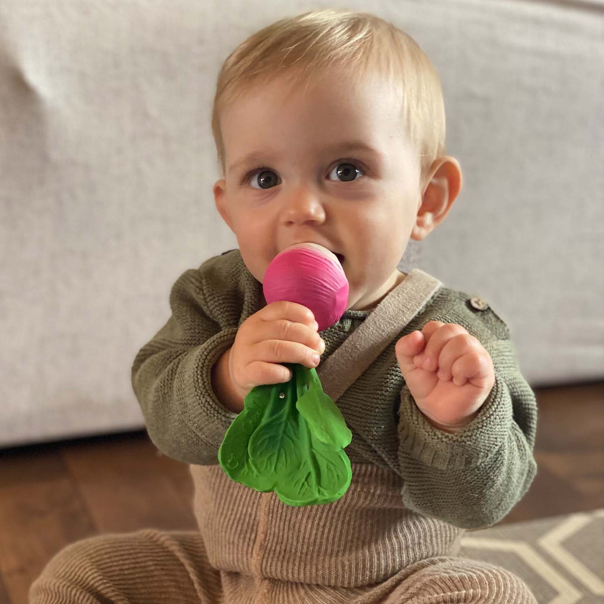 Oli & Carol Ramona the Radish Baby Teether - Princess and the Pea Boutique