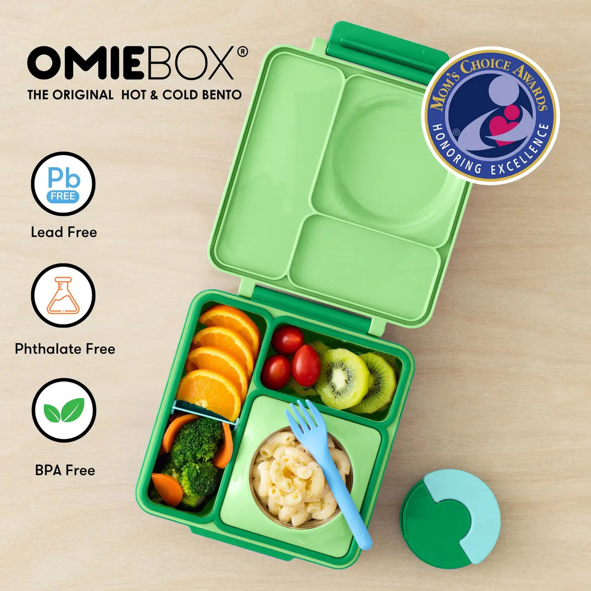 Omiebox - Apple Green - Princess and the Pea Boutique