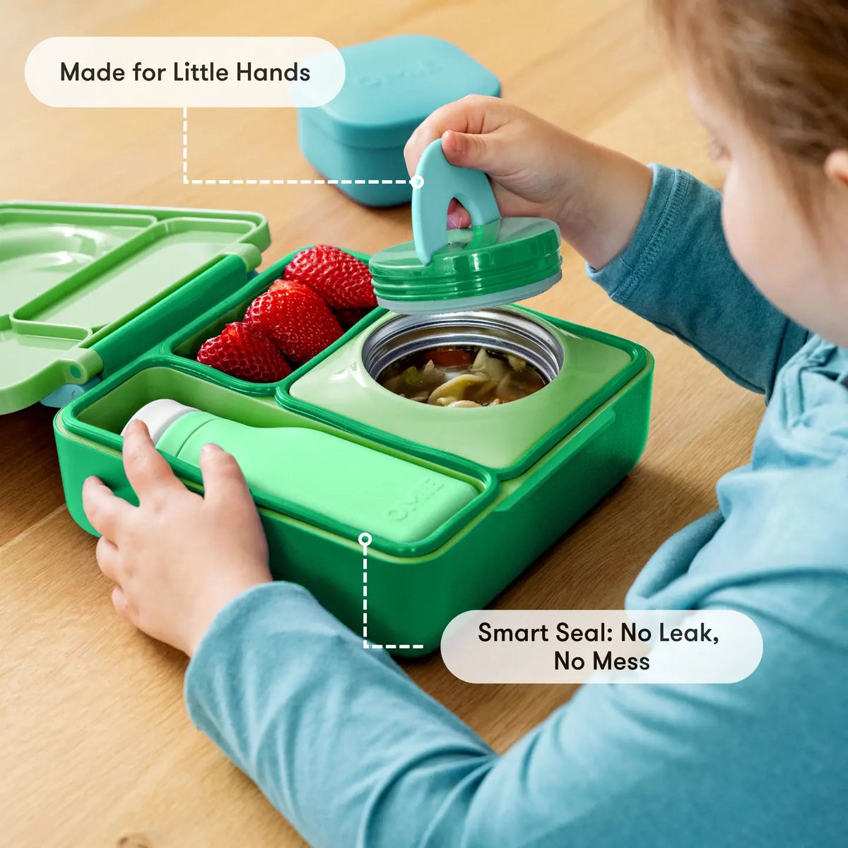 Omiebox - Apple Green - Princess and the Pea Boutique