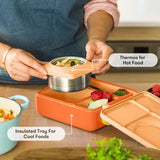 Omiebox - Poppy Orange - Princess and the Pea Boutique