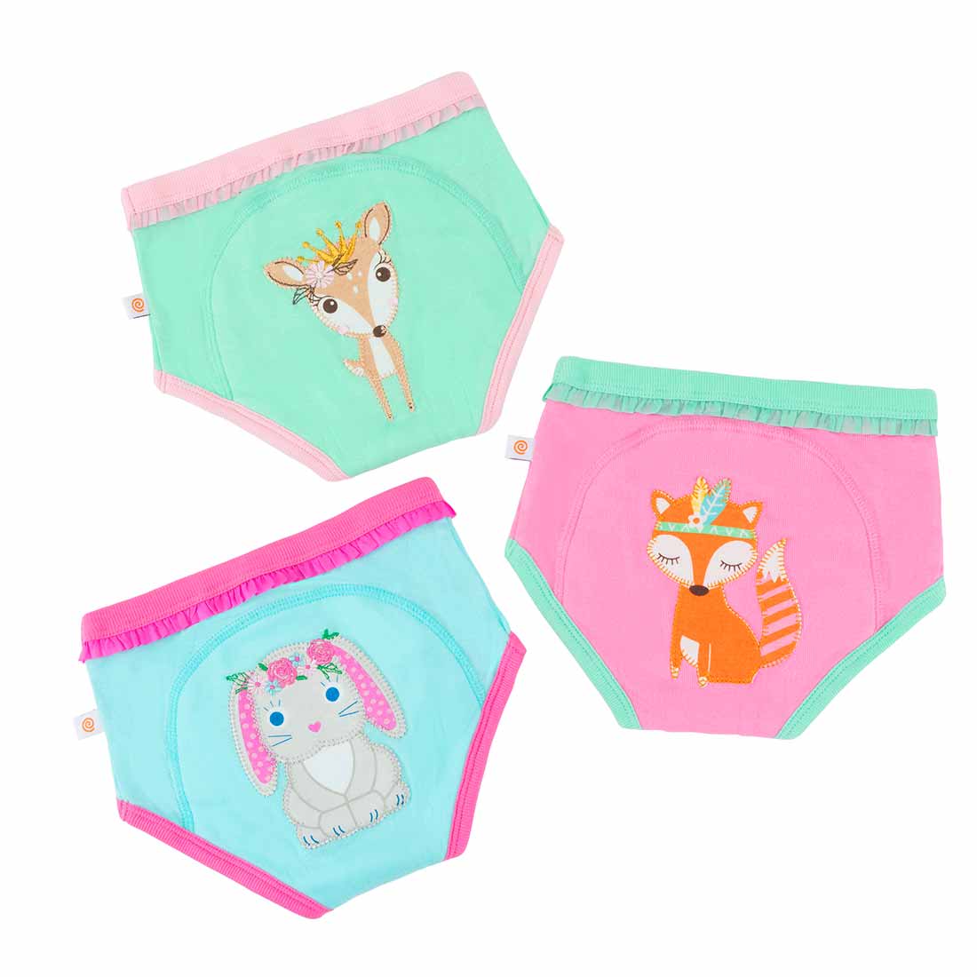 Organic Potty Training Pants Woodland Princess - Princess and the Pea Boutique