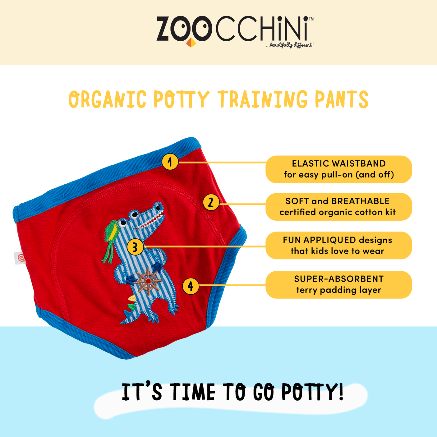 Organic Potty Training Pants Woodland Princess - Princess and the Pea Boutique